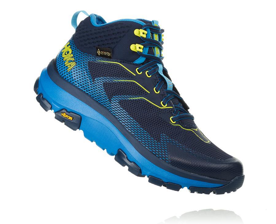 Botas De Montaña Hoka One One Hombre Azul Marino - Toa Gore-Tex - WJLZ94863